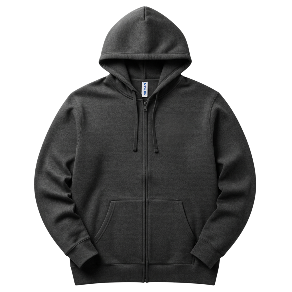 Zip Up Hoodie - Custom Press