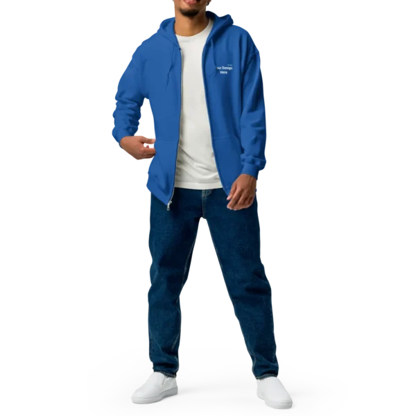 Zip Up Hoodie - Custom Press