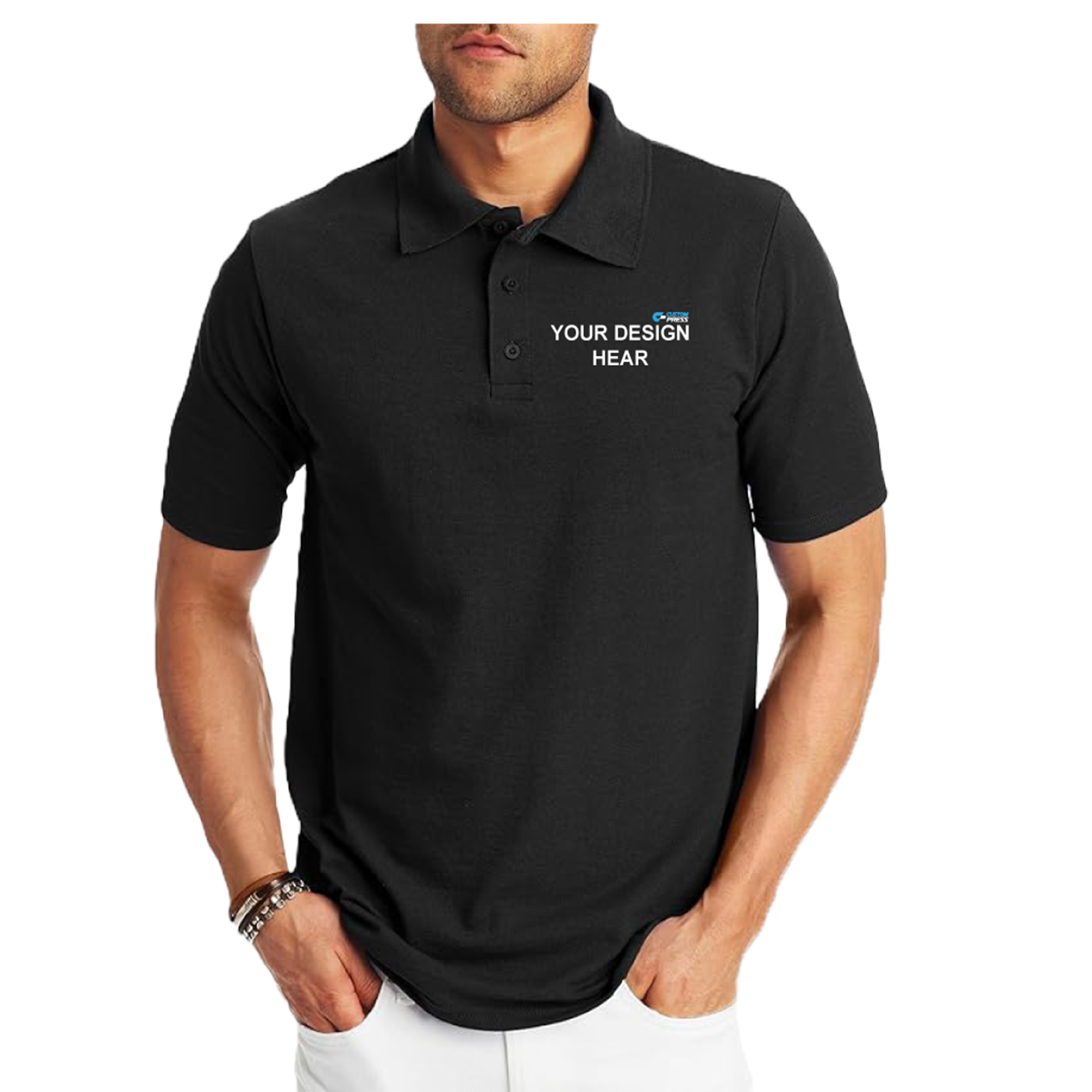 Customize Polo T-Shirts - Custom Press