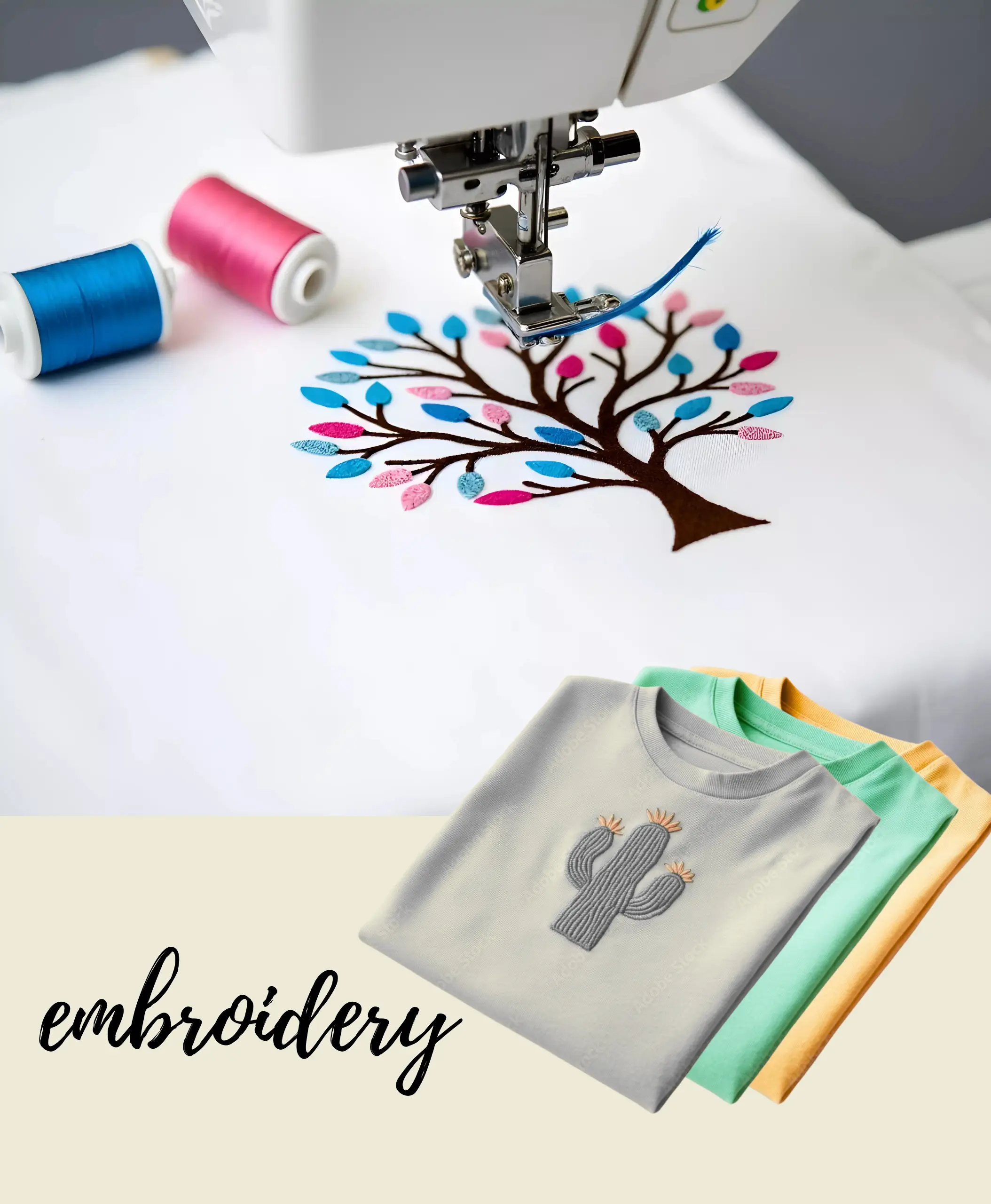 Design Your Own Clothing -embroidery printing